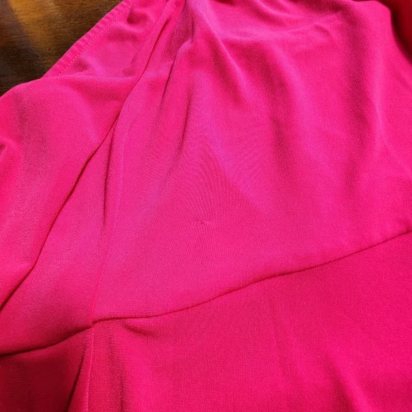 Torrid Women's Plus Size 5x Flowy Bright Hot Pink Tank Top - Picture 9 of 10